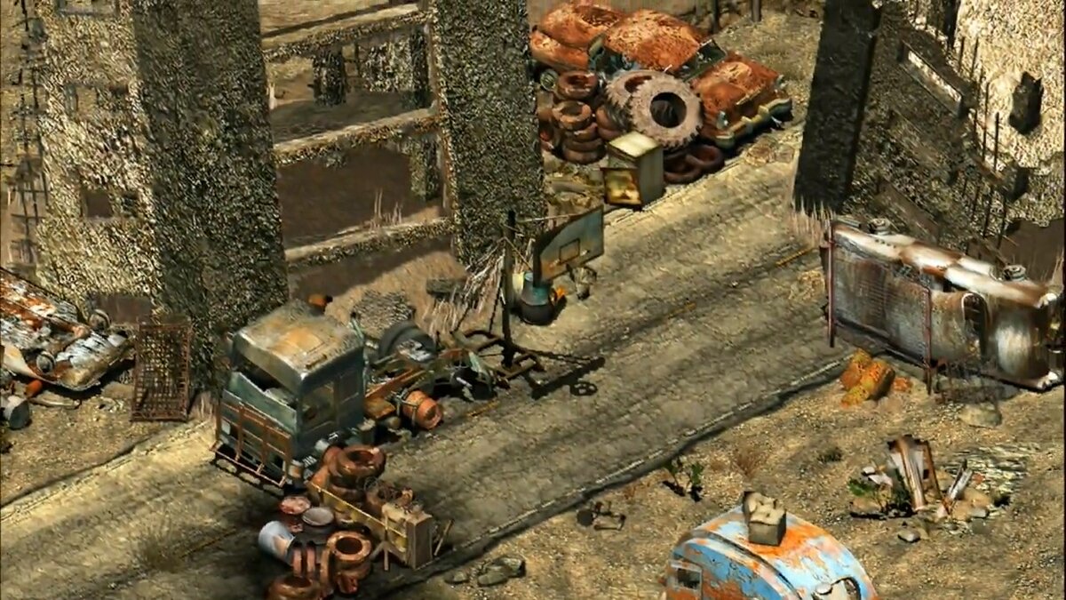 Случайная локация: Руины города