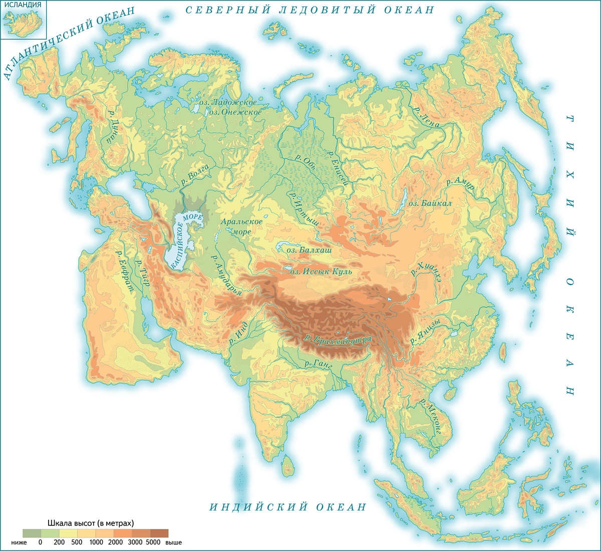 Озера евразии свыше 2500 километров. Бассейны рек Евразии на карте. Крупные реки Евразии на карте. Внутренние воды Евразии карта. Самая большая река Евразии на карте.