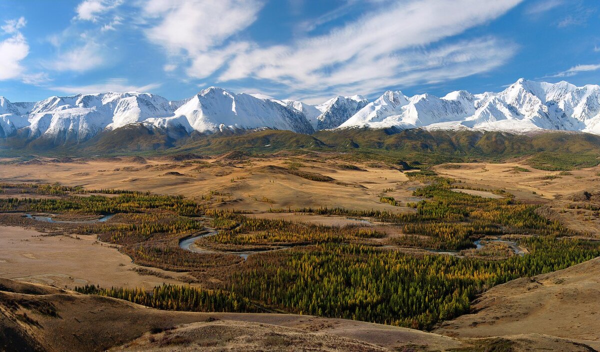 Курайская степь Алтай