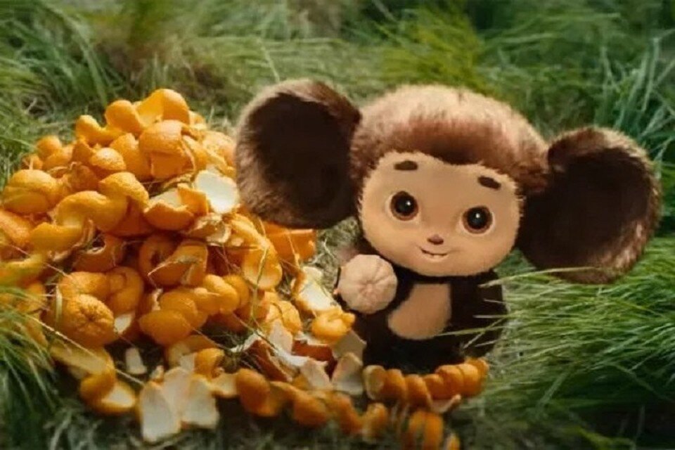     Чебурашка прибыл в СССР в коробке из-под апельсинов. Кадр фильма