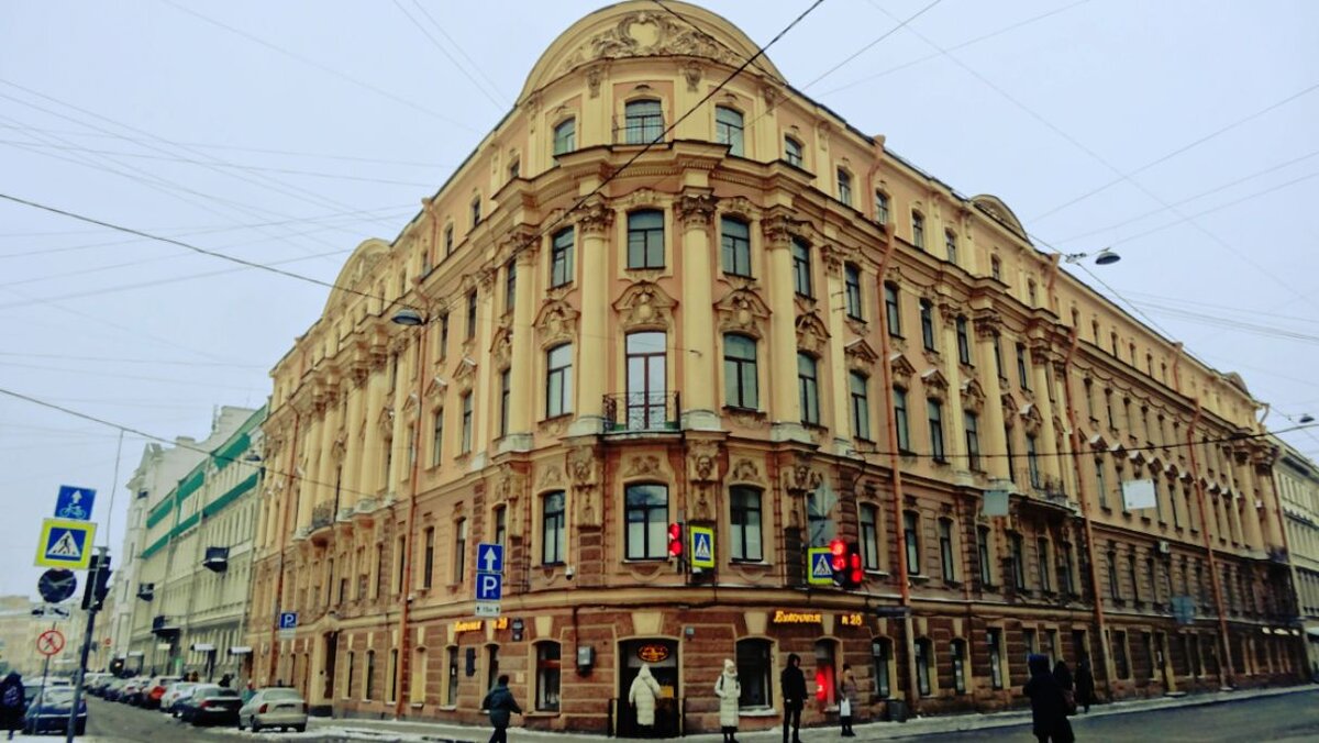 Дом Мюссара - Гостиница "Неаполь" - Доходный дом С. О. Китнера