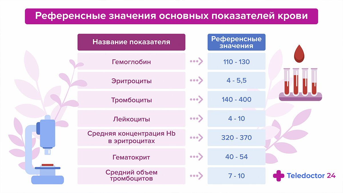 Анализ крови: учимся расшифровывать анализы самостоятельно | Теледоктор24 |  Дзен