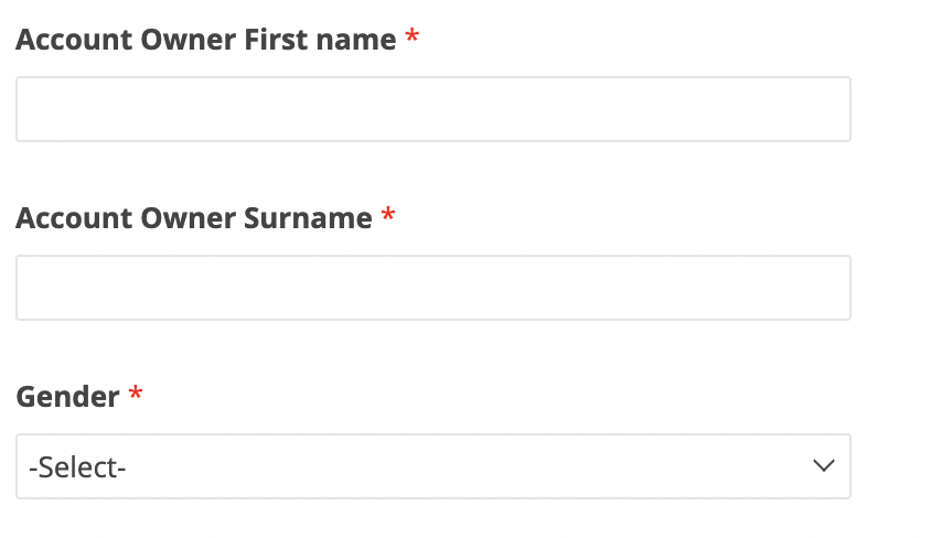 Имя, фамилия, ваш пол