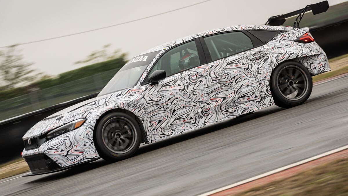 Разработанный HPD и JAS Motorsport, агрессивно выглядящий Civic Type R TCR будет соревноваться в классе гонок TCR.