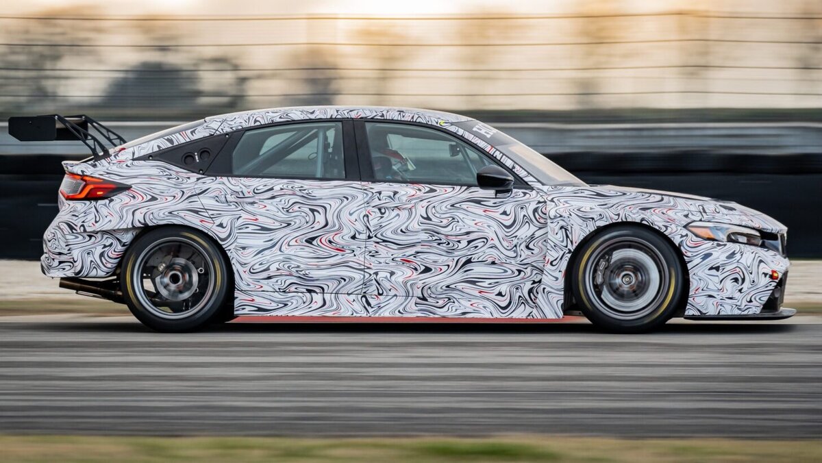    Honda FL5 Civic Type R TCR. Фото Honda