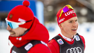 В лыжах — острая пикировка Большунова и Устюгова! Что они не поделили?  📷
