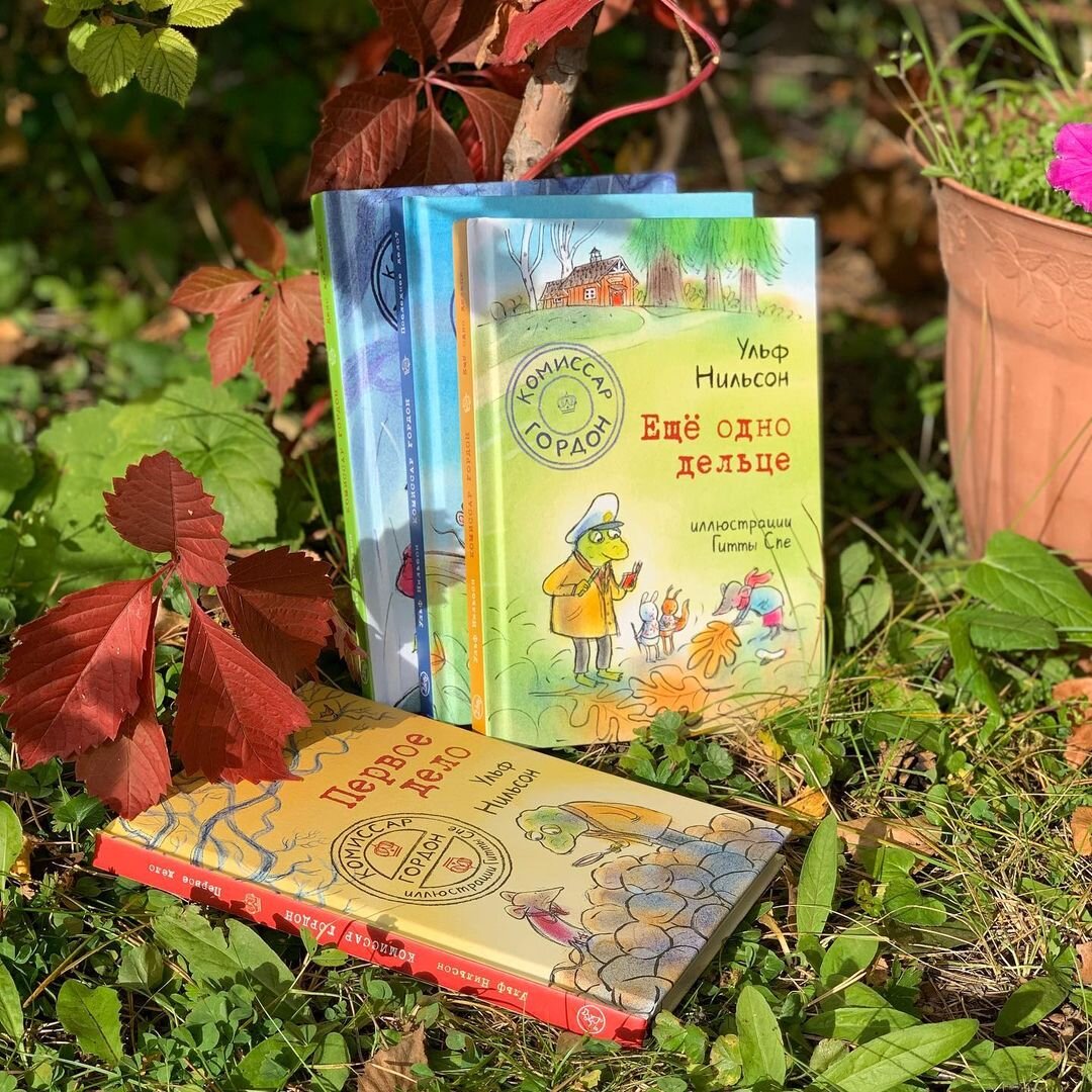 "Комиссар Гордон" Ульфа Нильсона в переводе Марии Людковской. Фото @mama.game.over