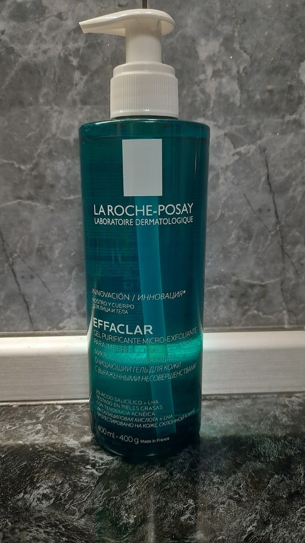 Очищающий гель для лица La Roche Posay EFFACLAR Микроотшелушивающий
