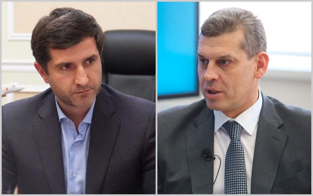 На фото: слева – Батыр Эмеев, справа – Игорь Фрейдин 