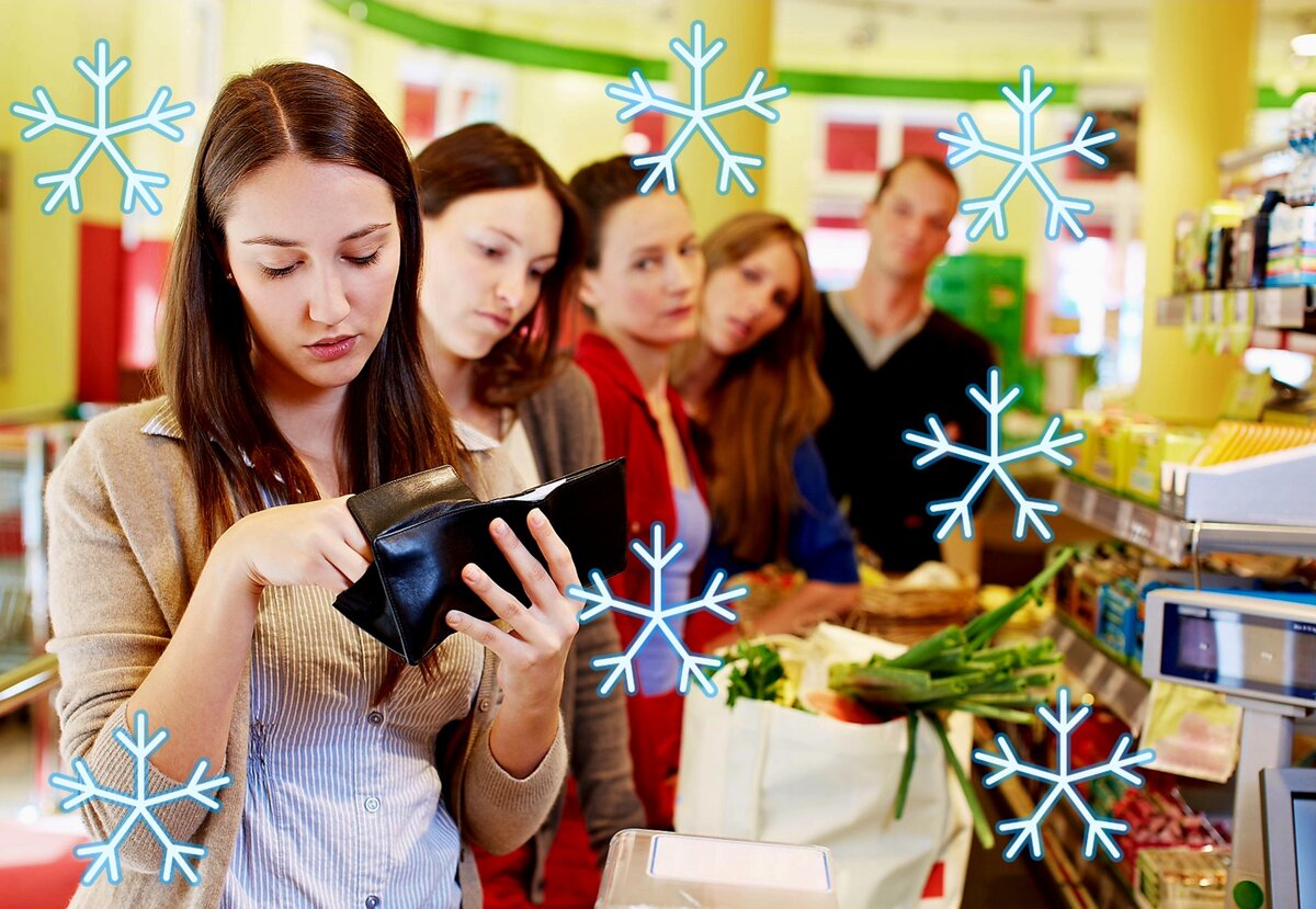 Очередь на кассе. Изображение из открытых источников 