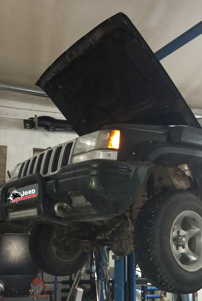 Jeep Grand Cherokee ZJ с неисправной АКПП