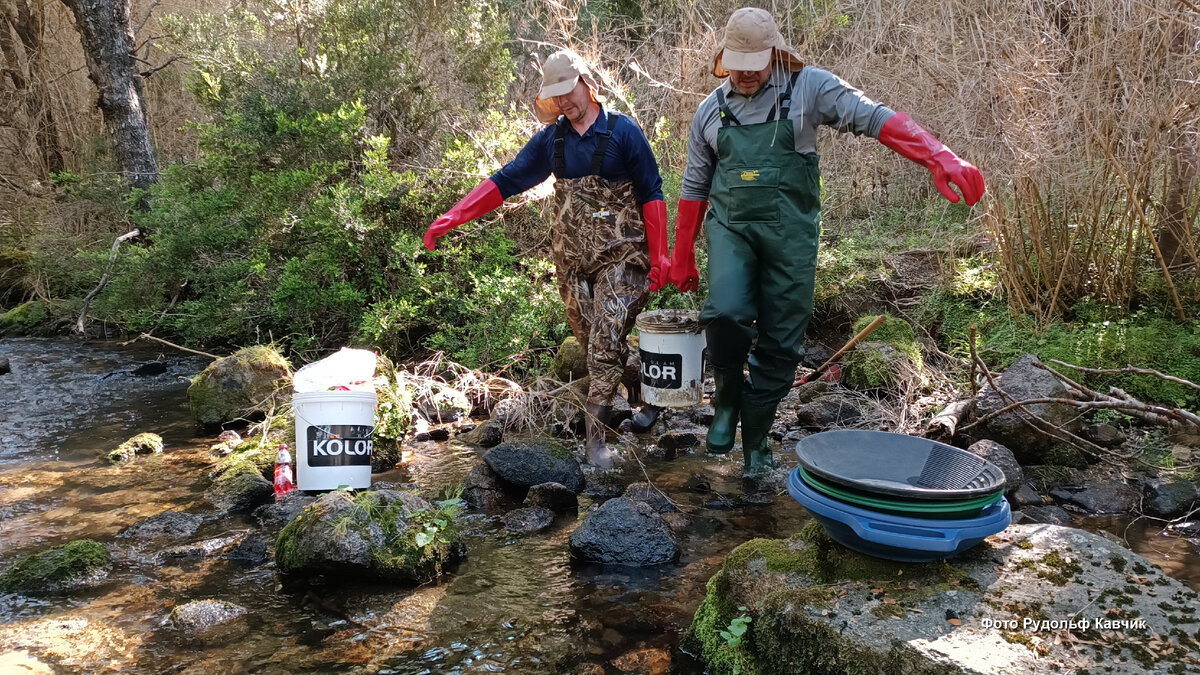 Добыча золота ручным трудом