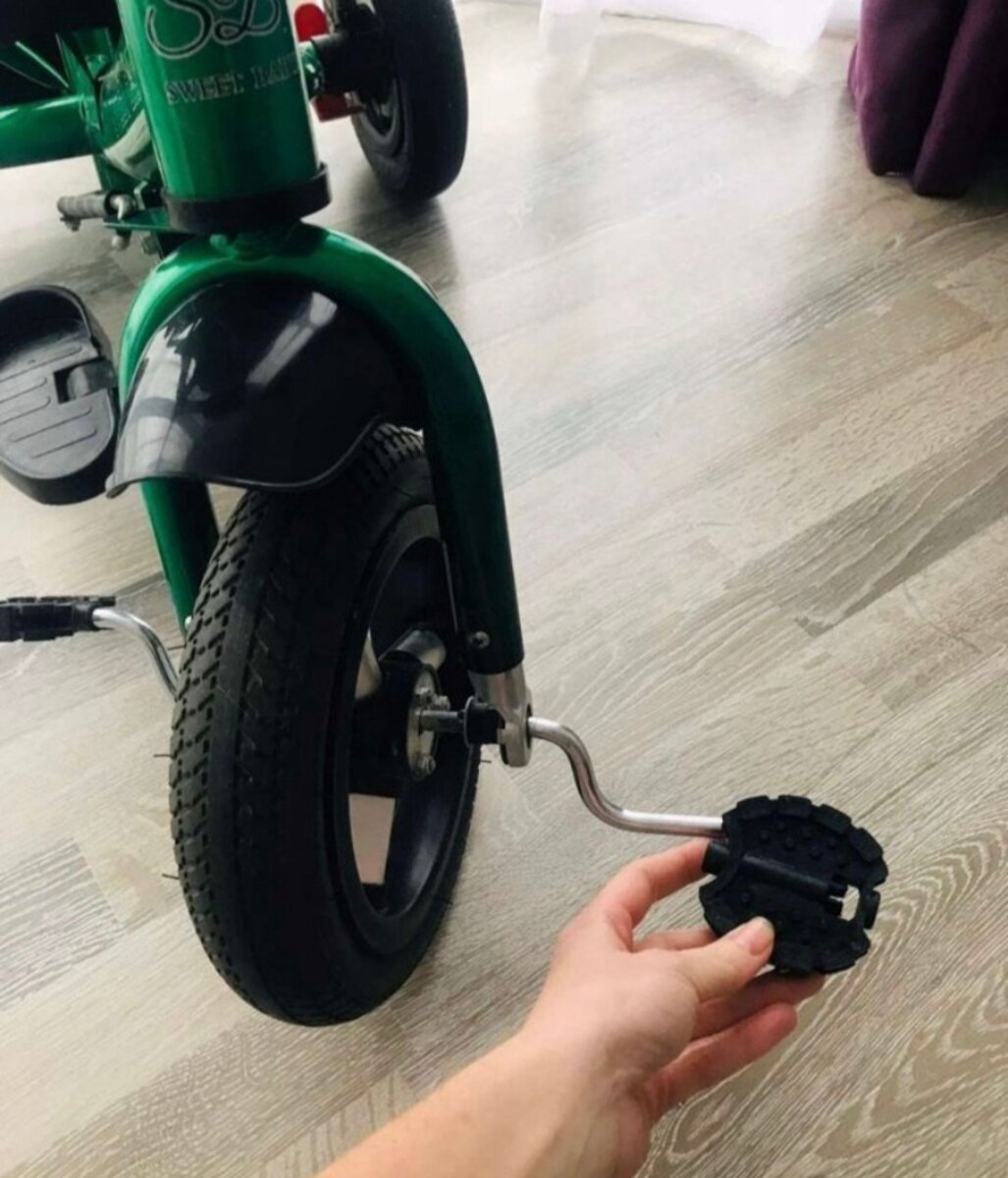 Накачиваемые колеса (10" и 8")