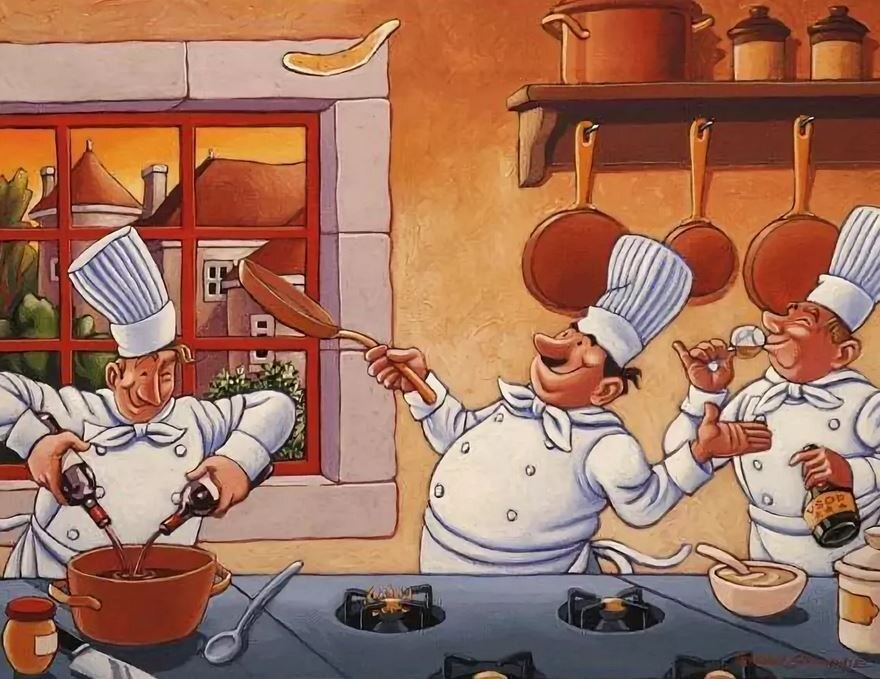 Russian cook. Карикатура повара на кухне. Карикатуры на поваров. Смешные карикатуры про поваров. Повар карикатура.