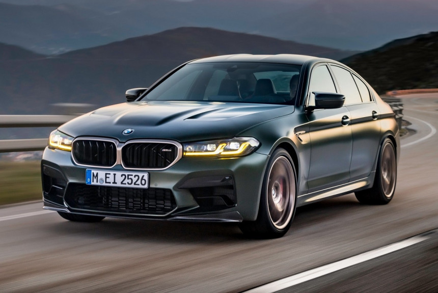 «Заряженный» седан BMW M5 прежде имел две версии — стандартную и более мощную Competition.