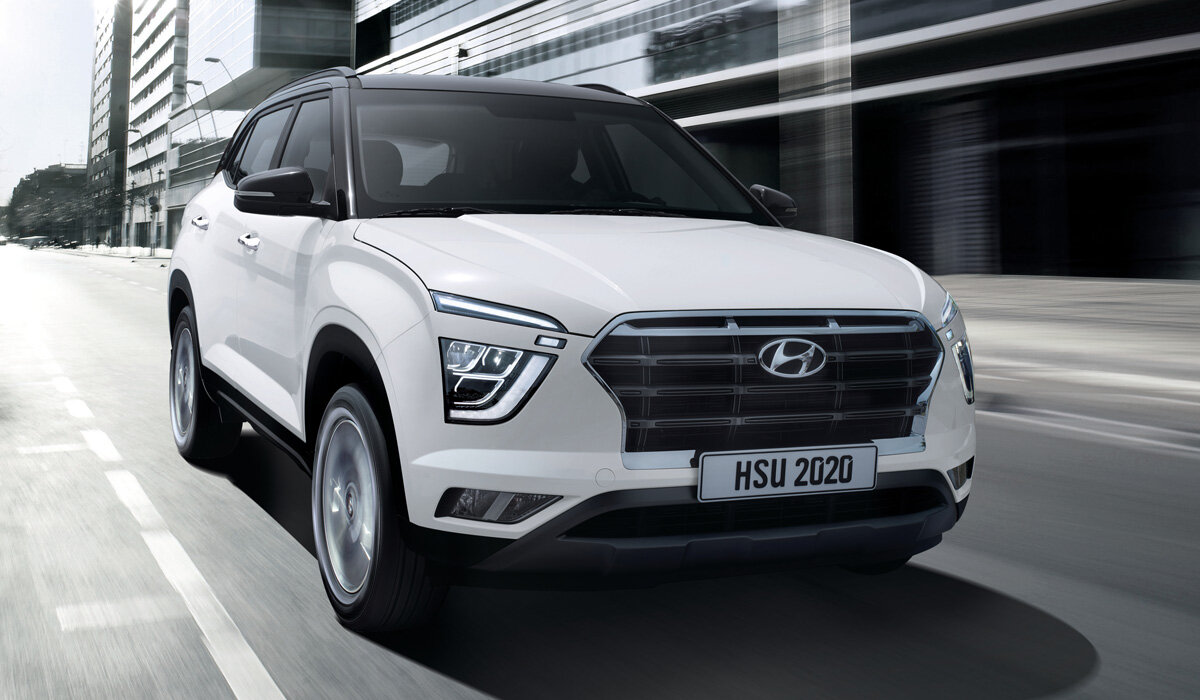 Новая Hyundai Creta с модным прищуром фар