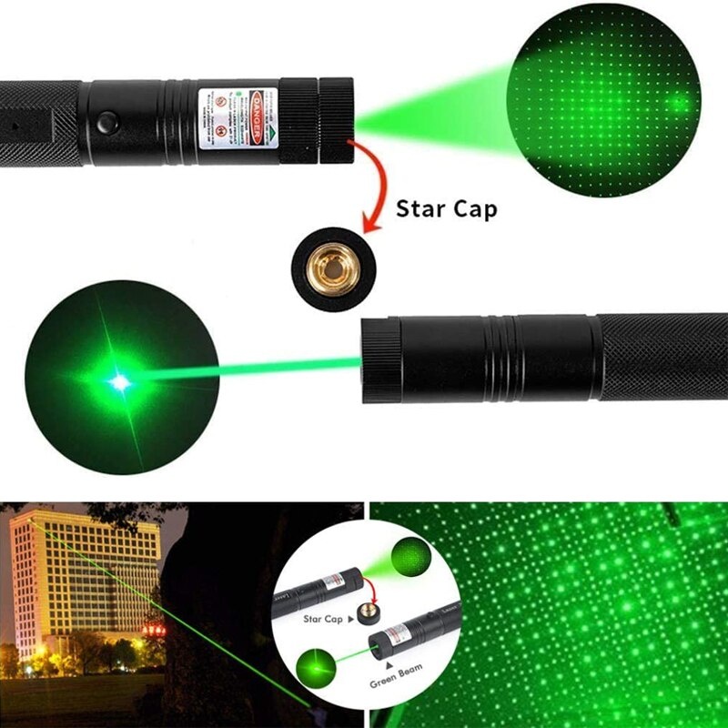 Лазерная указка laser pointer hg-652 black 420206