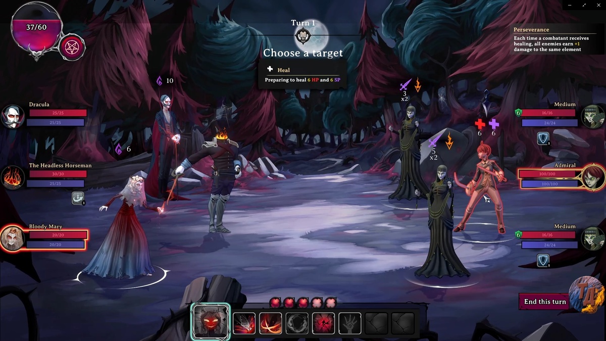 Вот, кстати, битва с одним из мини-боссов