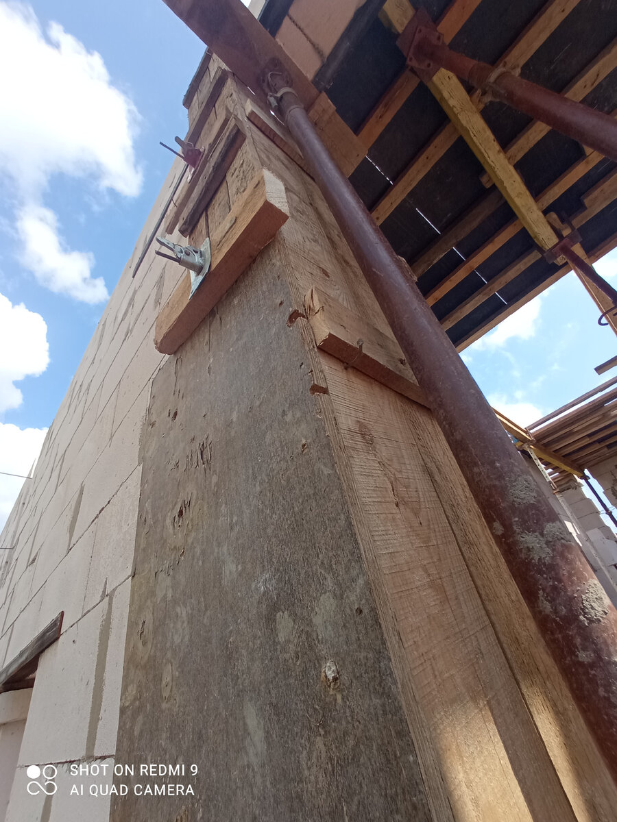 Ж/б сердечники в стенах | Строю свой дом в Краснодаре | Дзен