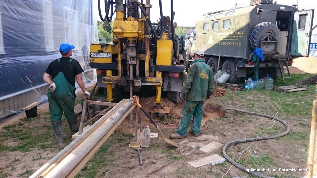 Особенности бурения на песок