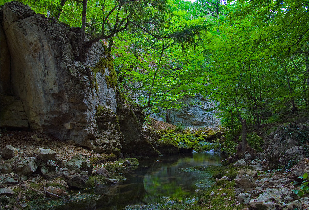 Каньон узунджа крым фото