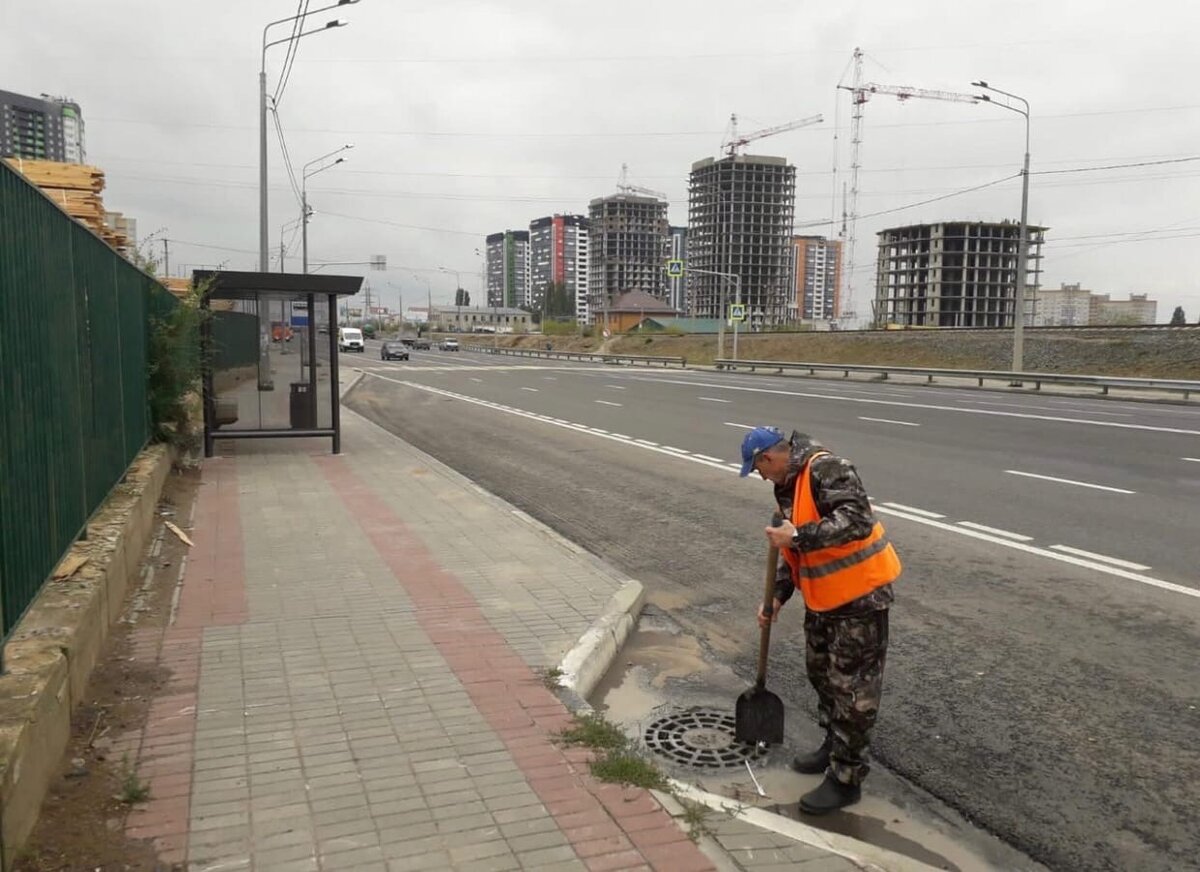 Ливень в Воронеже