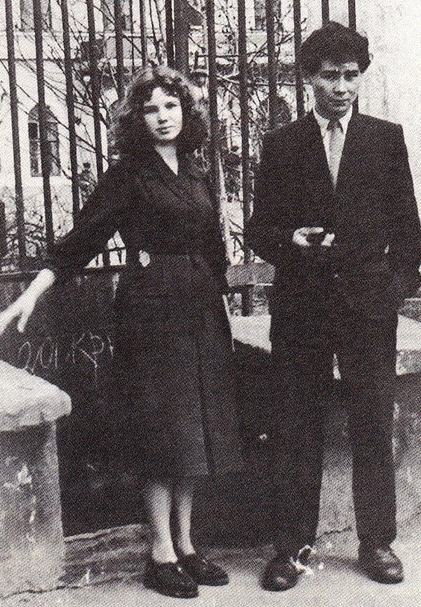 Вампилов с Людмилой Добрачёвой.