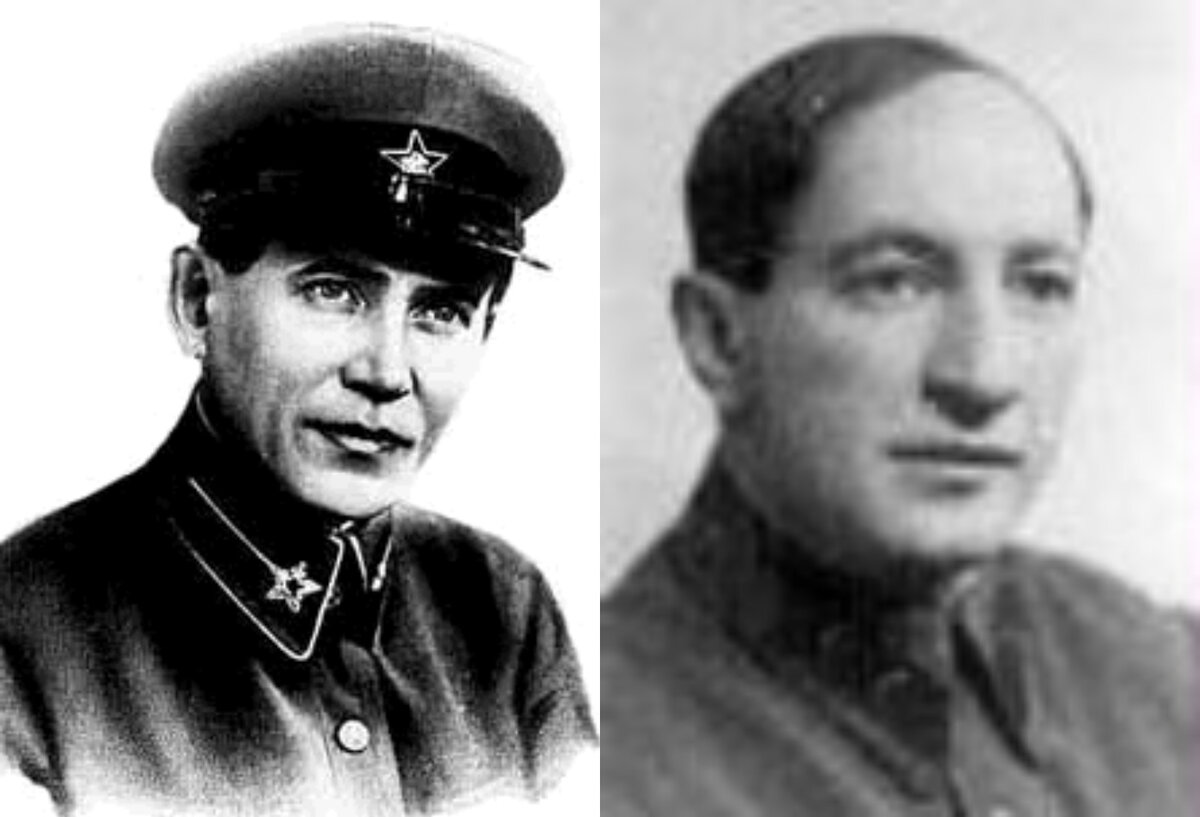 Н. И. Ежов (1895 — 1940) и И. И. Шапиро (1895 — 1940)