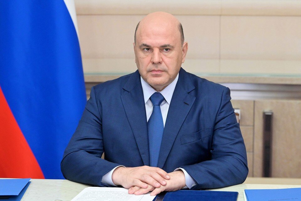     Премьер-министр РФ Михаил Мишустин во время совещания с вице-премьерами РФ в режиме видеоконференции в Доме правительства РФ. Фото: Александр Астафьев/POOL/ТАСС