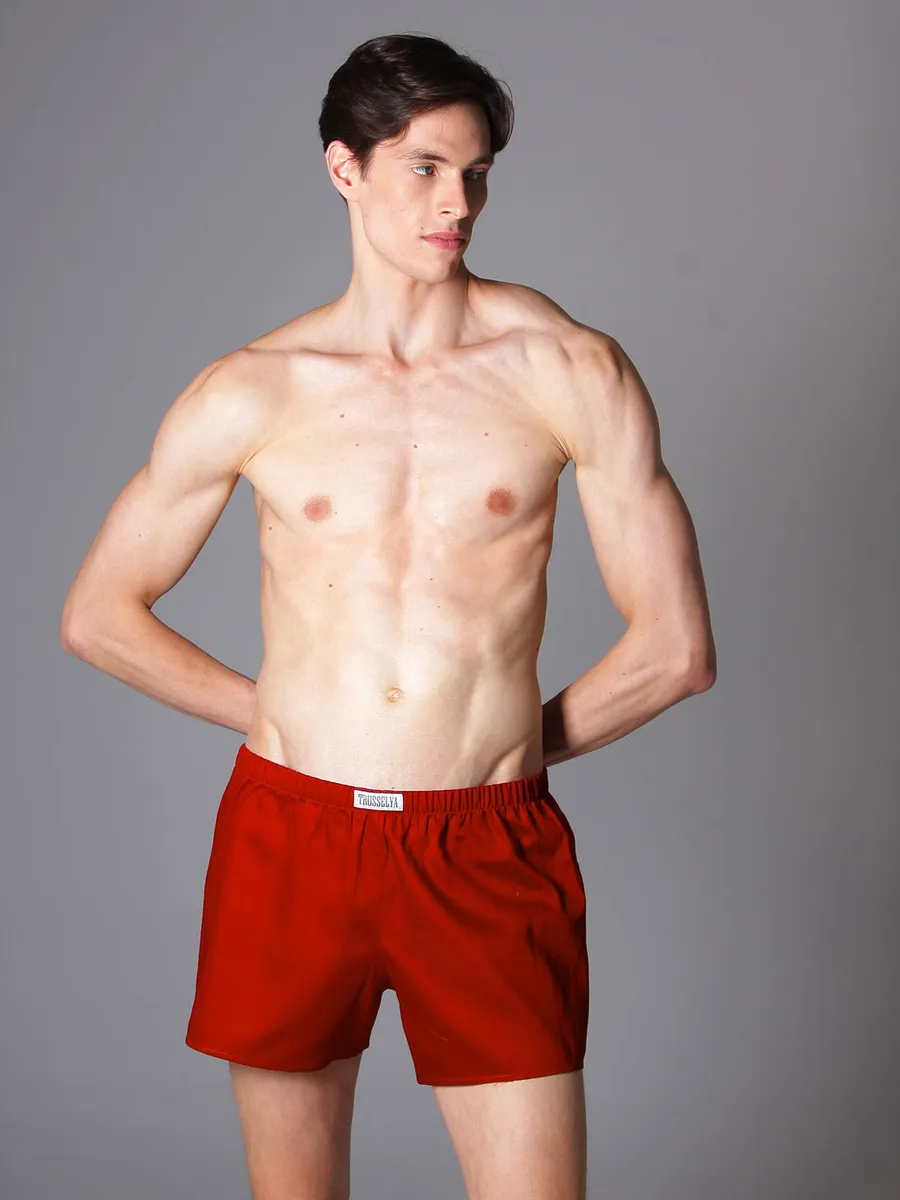трусы для мужчин красного цвета