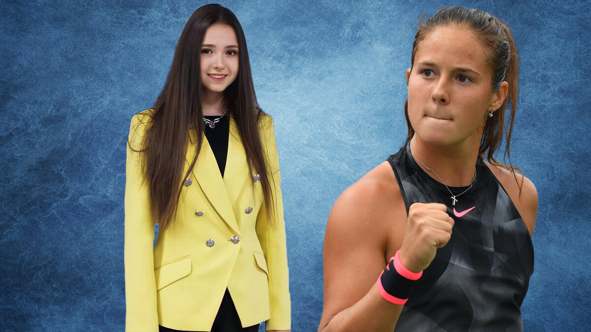 Камила Валиева и Дарья Касаткина. Коллаж автора