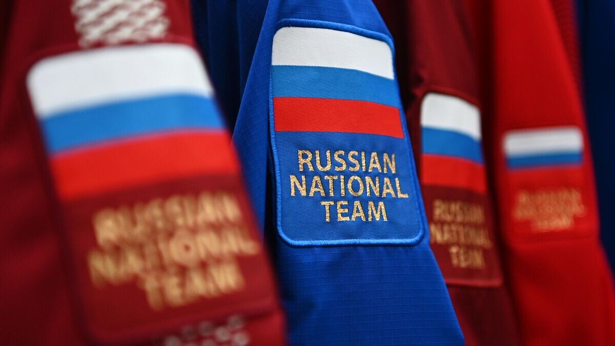    Символика сборной России© РИА Новости / Евгений Одиноков