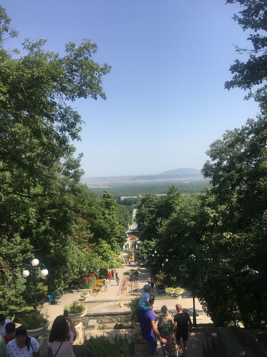 Каскадная лестница, город Железноводск