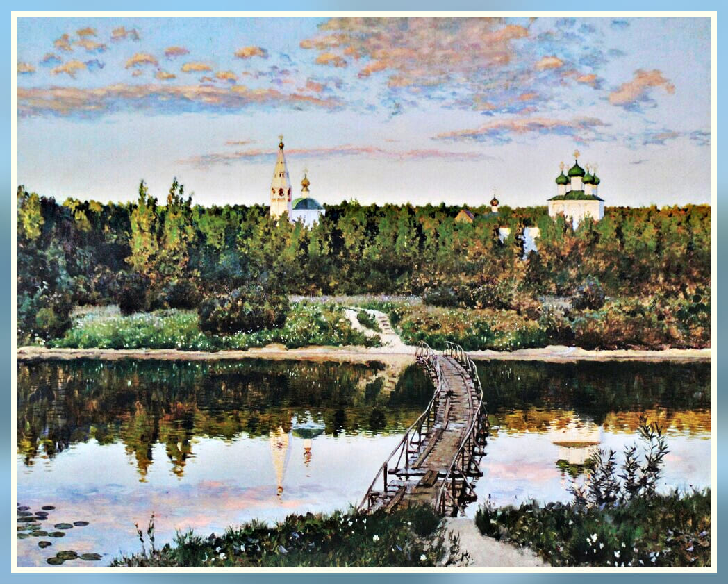 Левитан "Тихая обитель". Источник: Яндекс.Картинки