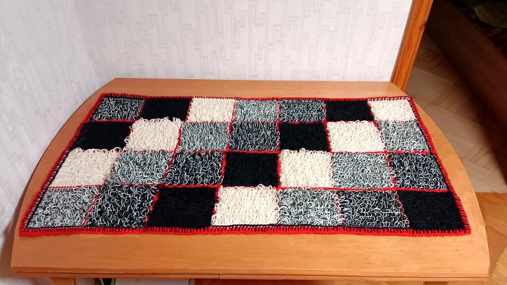 Работа автора. Конечный результат. Размер 120см. х70 см.