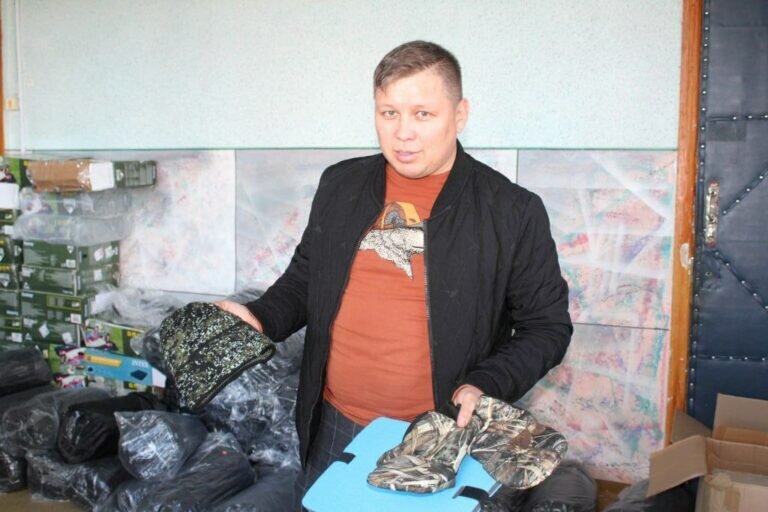    Предприниматель из Адамовского района Гайнула Калимуллин помогает мобилизованным землякам Белов Михаил Александрович