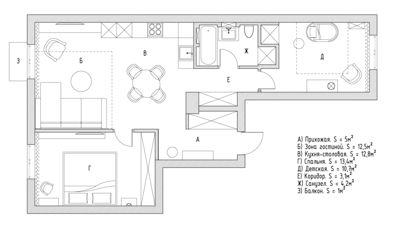 Планировка квартиры