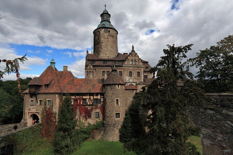 Замок Чоха. Силезия. Фото для иллюстрации из интернета.