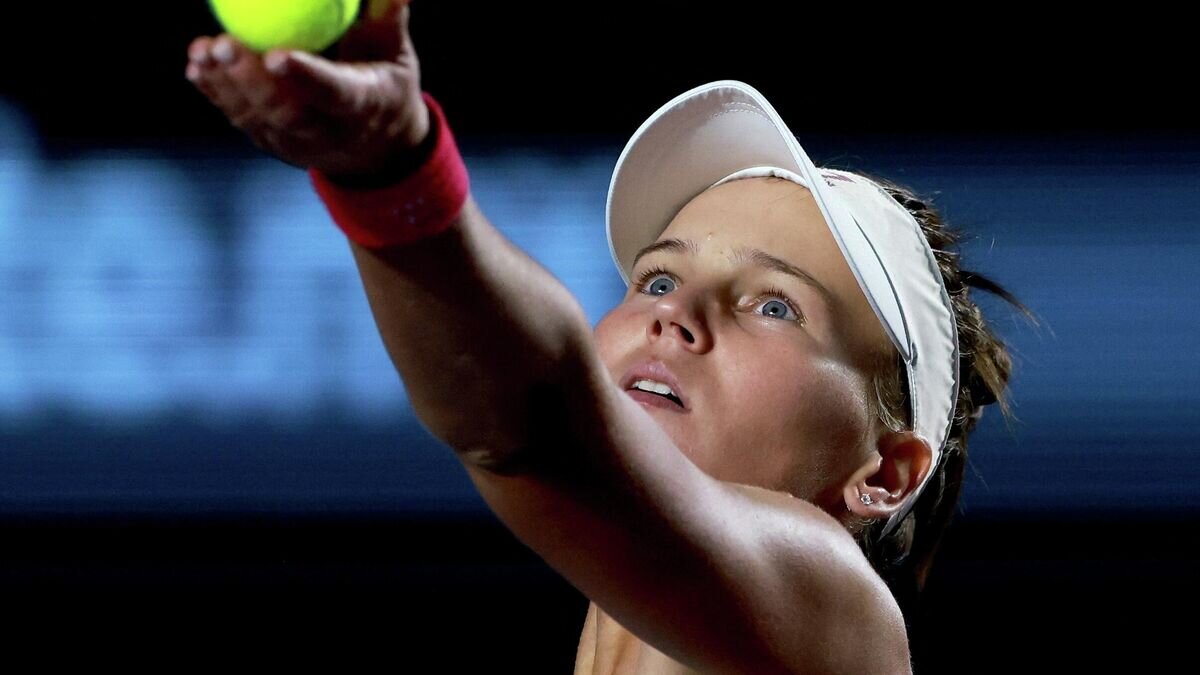    Теннисистка Вероника Кудерметова (Россия)© AFP 2022 / ULISES RUIZ