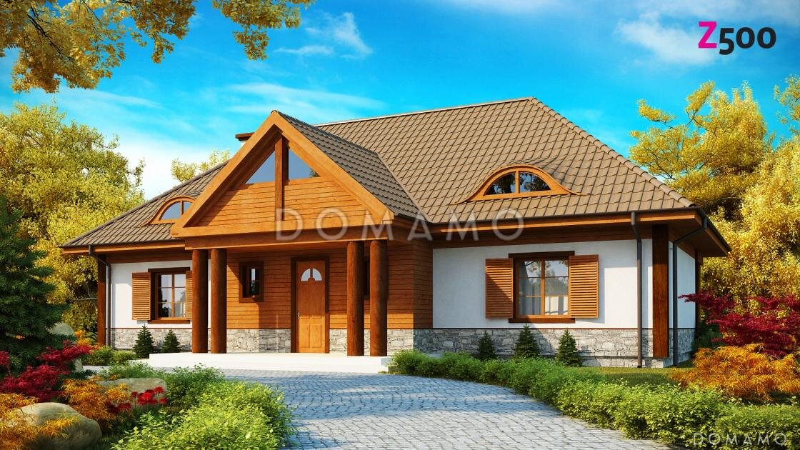 Проект D2842 — дом с 7 спальнями и большой гостиной