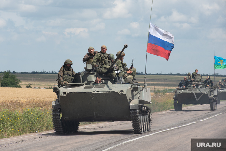    Планируются диверсии с использованием военной техники с российскими опознавательными знаками (архивное фото)