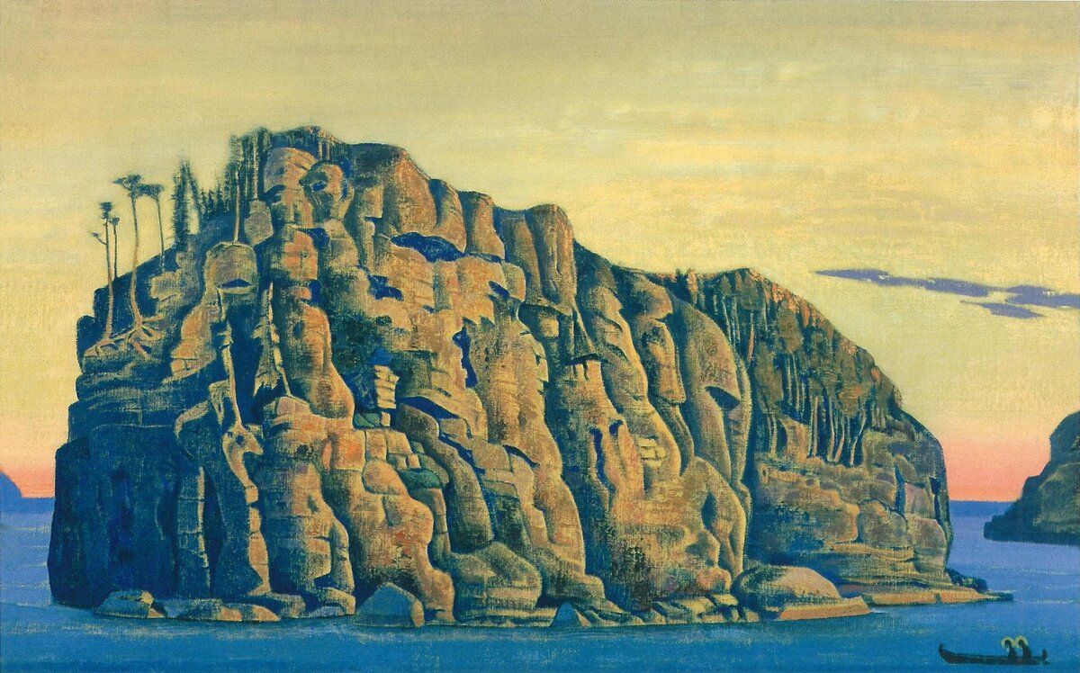 Николай Рерих. Святой остров. 1910