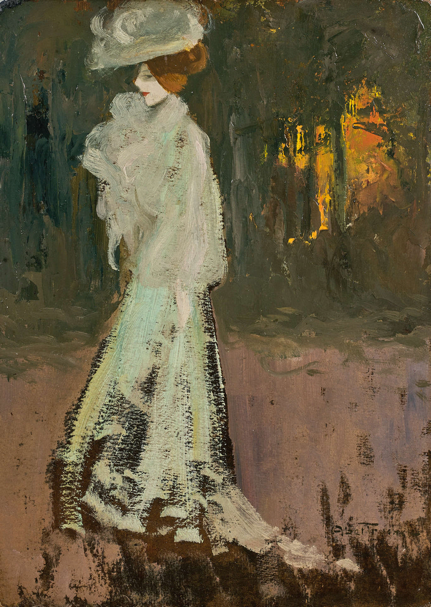 Луи Труше "Элегантная дама"