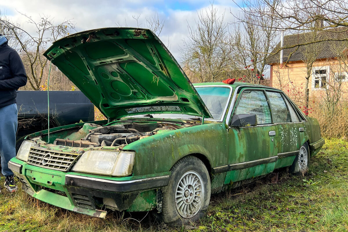 Редкий Opel 10 лет врастал в землю и покрылся мхом. Машину купили | abw.by  | Дзен