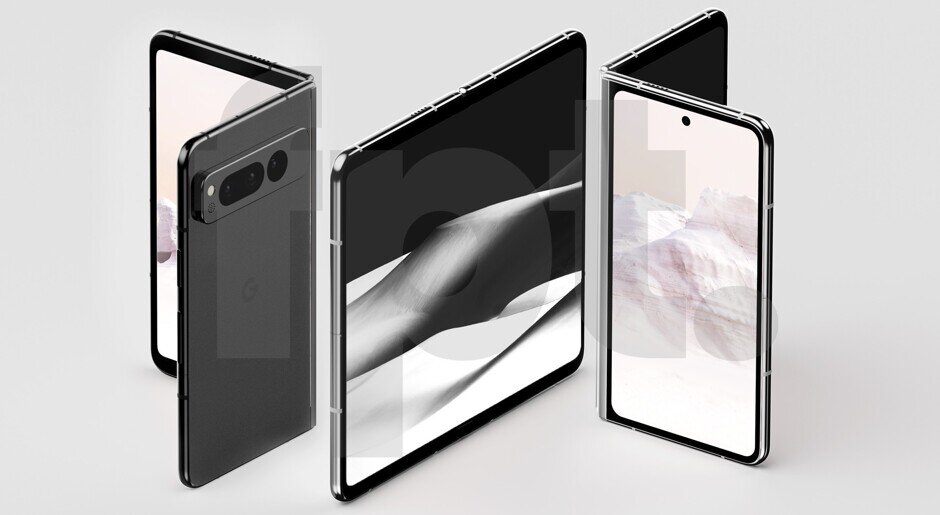    Листайте изображения с грядущим складным флагманом Google. Источник: gsmarena.com