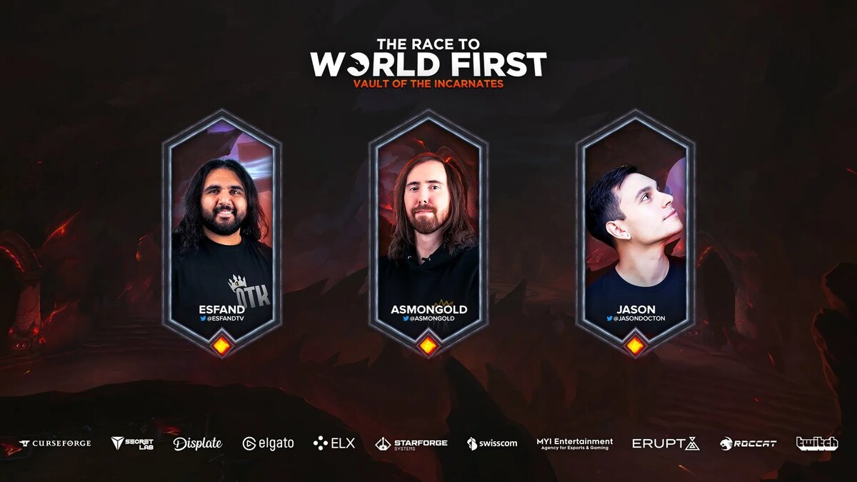 Участники гонки прогресса в WoW: Dragonflight — гильдия Echo, кастеры, стримеры   📷