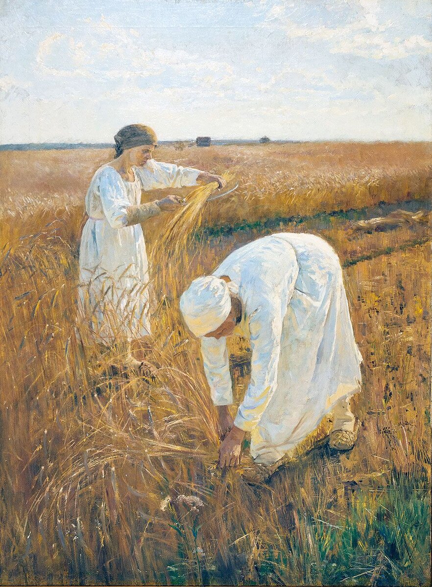 «Жницы», 1892 год, холст, масло, 124 х 89 см., частное собрание.