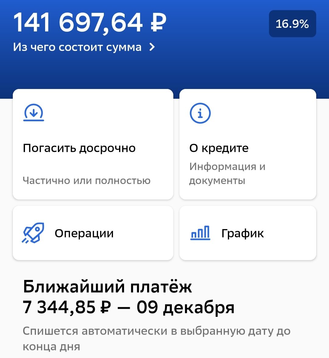 Скоро платёж