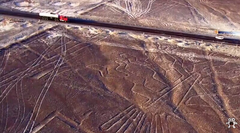    Трасса, проложенная по плато Наска