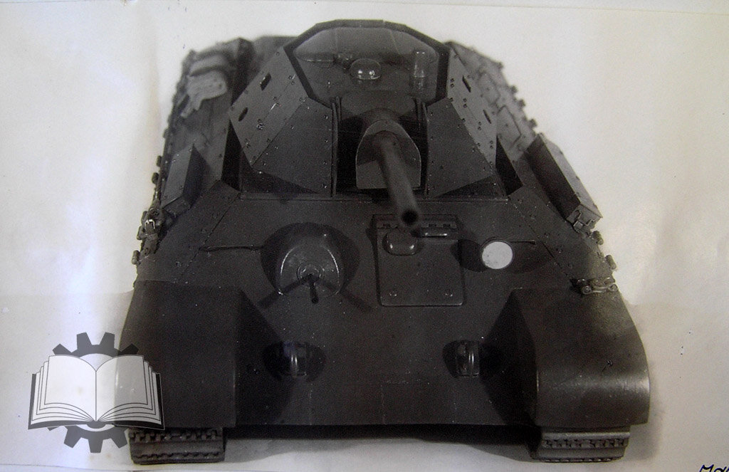 Макет экранировки Т-34, утвержденный в конце 1942 года.